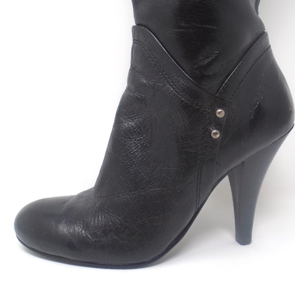Nine West Black Leather Boots - Picture 7 of 7